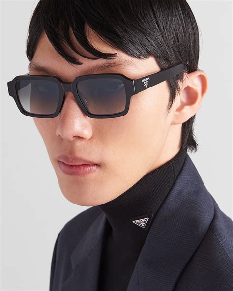 prada sunglasses spr 02q 1ab|Graphite Gradient Lenses Sunglasses With Prada .